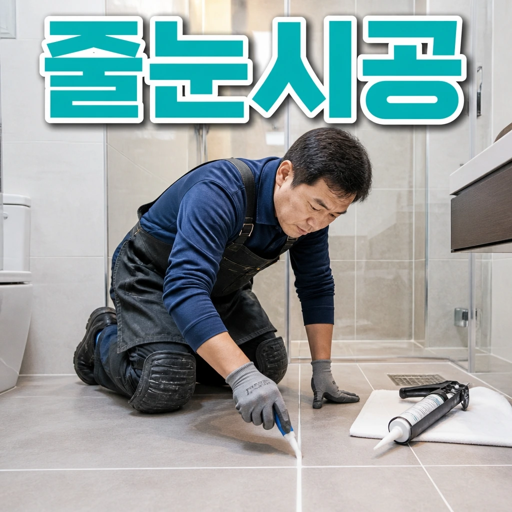 대전광역시 청소업체추천 - 줄눈시공 관련 상담 안내 이미지