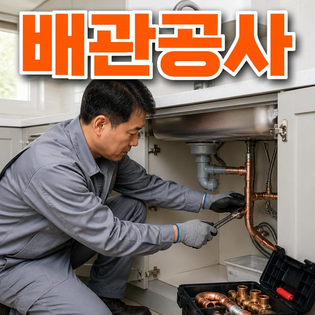 울산광역시 집수리업체추천 - 배관공사 관련 상담 안내 이미지