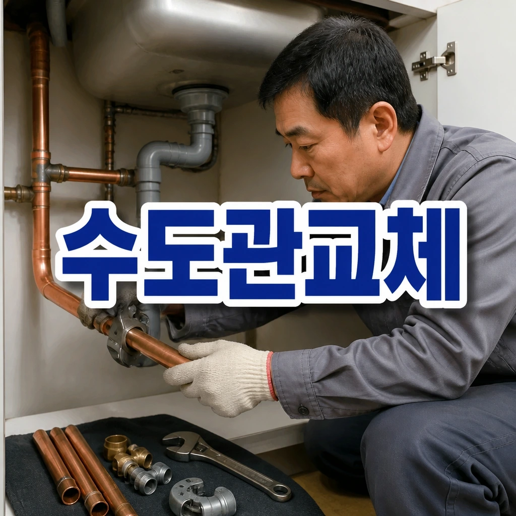 경기도 집수리업체추천 - 수도관교체 관련 상담 안내 이미지