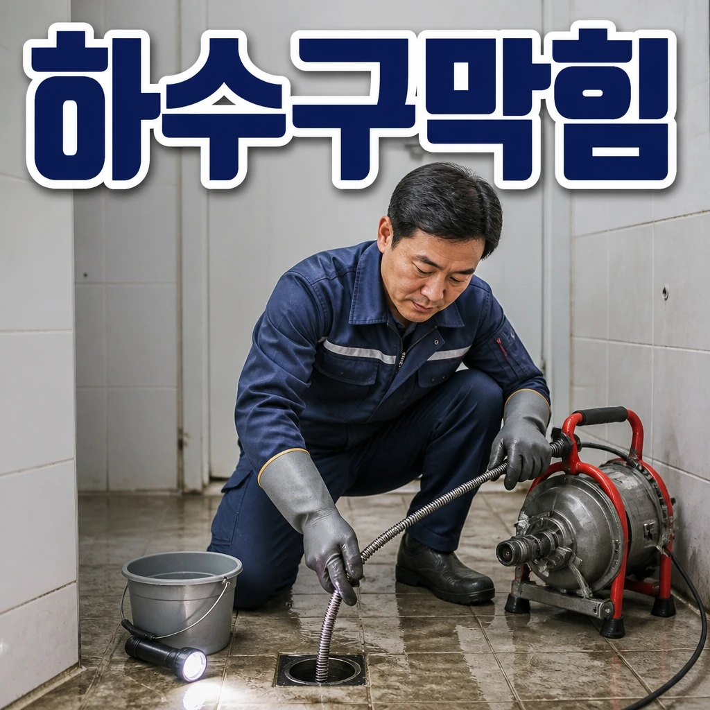 부산광역시 집수리업체추천 - 하수구막힘 관련 상담 안내 이미지