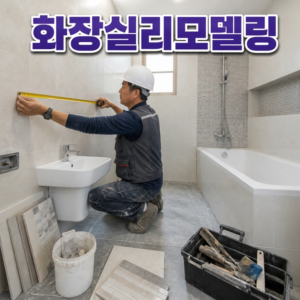 경기도 집수리업체추천 - 화장실리모델링 관련 상담 안내 이미지